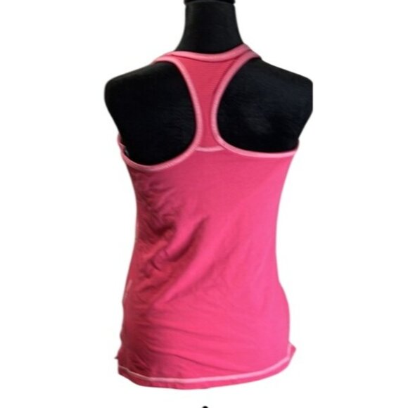 Nike Dri-Fit Womens Racerback Tank Top Pink‎ M - Picture 2 of 6